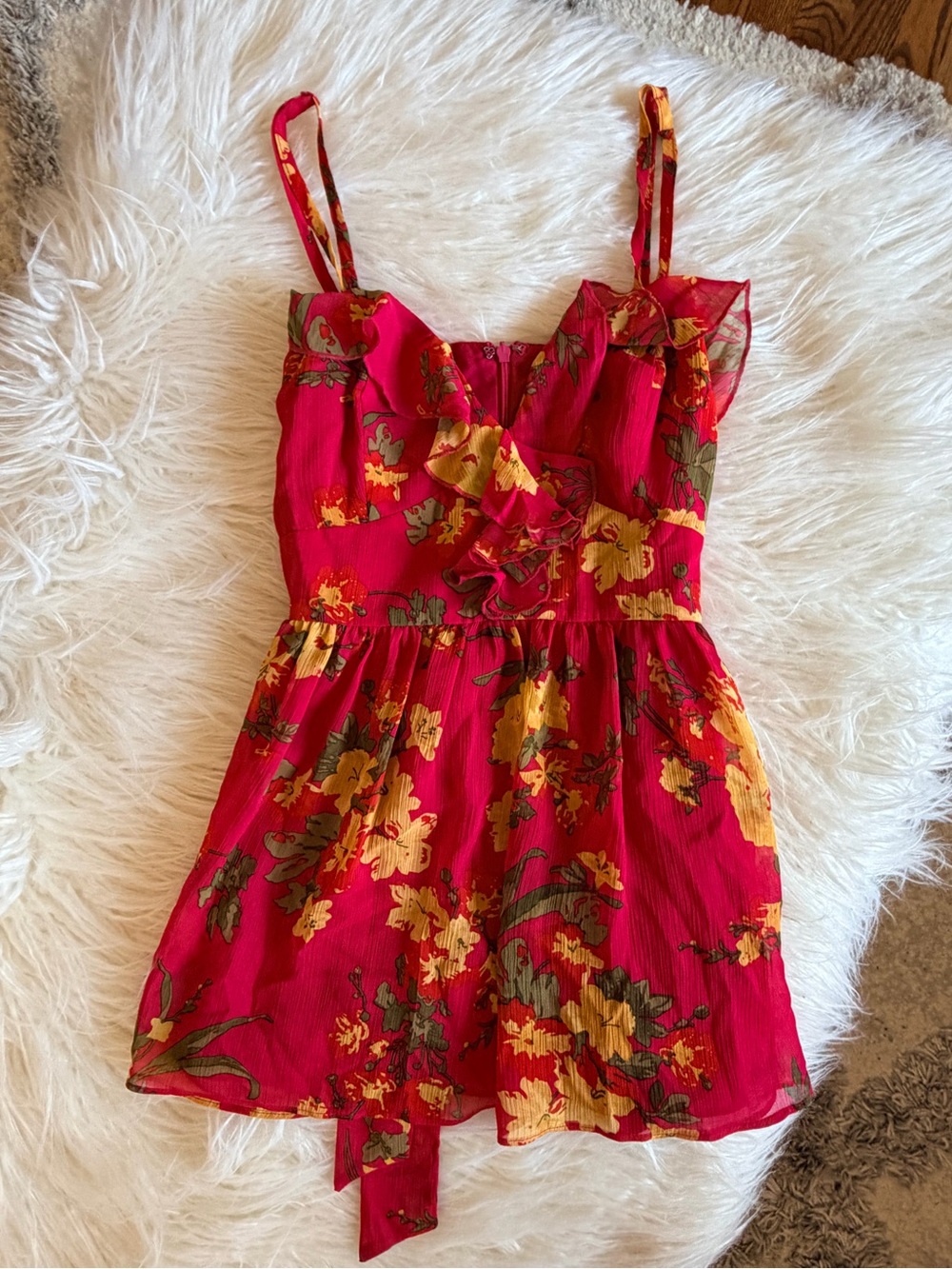 Pink Floral Blouse